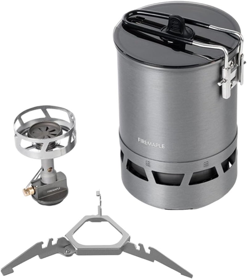 Fire-Maple Petrel Quickboil Pro Ultralight Cooking System – Compact and Fast-Boiling Backpacking Stove Pot Set, Ideal for Hiking, Solo Camping, Travelling, Hunting Trips, etc - Image 1